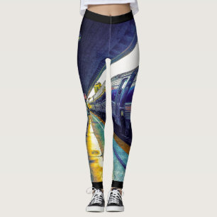 eftermiddag Tåg Leggings