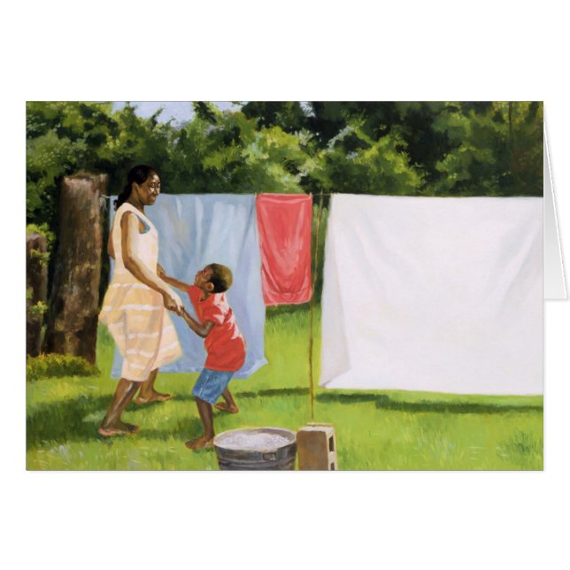 Eftermiddagavbrott 2000 hälsningskort (Framsidan Horizontal)