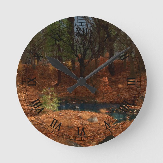 Eftermiddagen av årets klocka (Framsida)