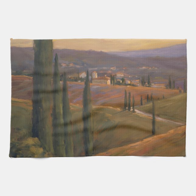 Eftermiddagen går I Kökshandduk (Horisontell)