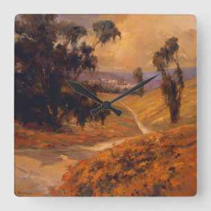 Eftermiddagen går II Fyrkantig Klocka