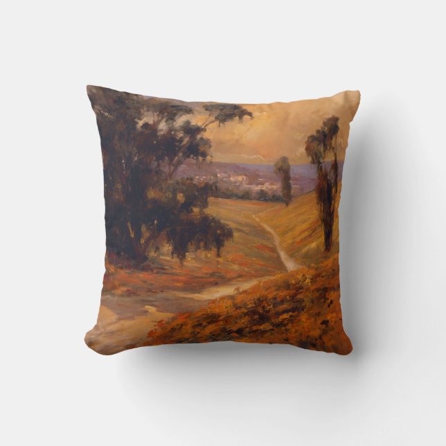 Eftermiddagen går II Kudde (Framsida)