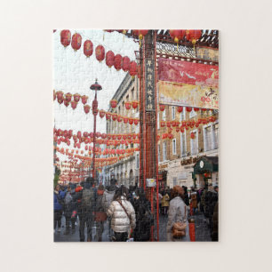 Eftermiddagen i Chinatown, London, England, Storbr Pussel