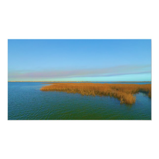 Eftermiddagen i Murrells Inlet, SC Fototryck (Framsidan)