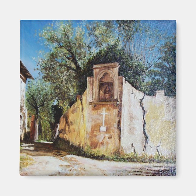 EFTERMIDDAGEN I RIMAGGIO/Tuscany beskådar Magnet (Framsidan)