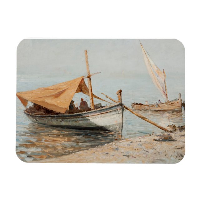 Eftermiddagen i Toulon Giovanni Battista Castagnet Magnet (Horisontell)