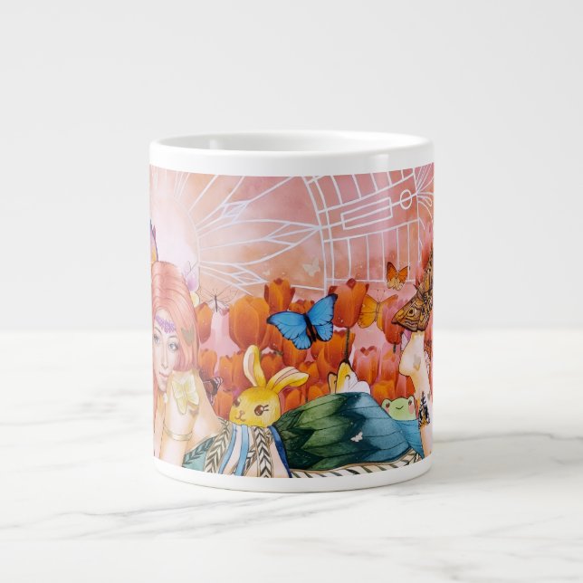 Eftermiddagen Jumbo Mugg (Framsidan)