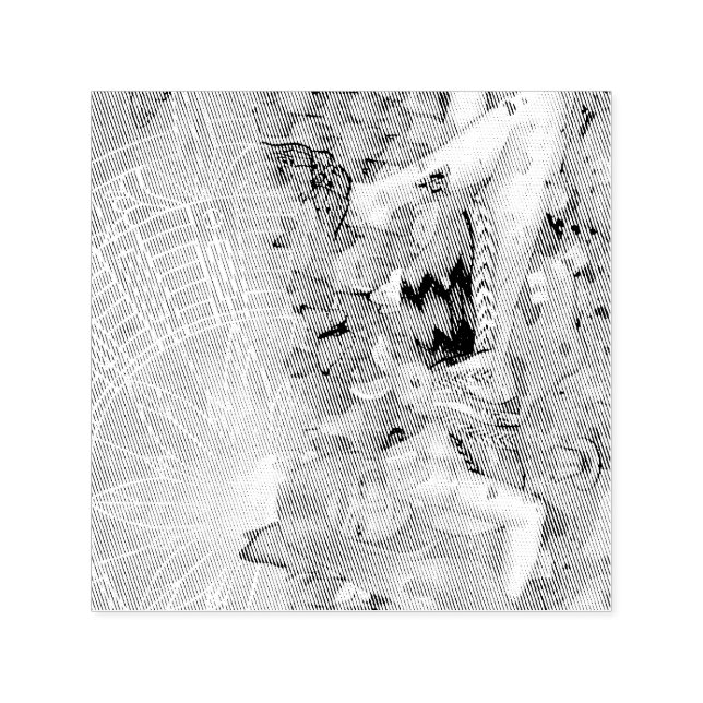 Eftermiddagen Självfärgande Stämpel (Design)