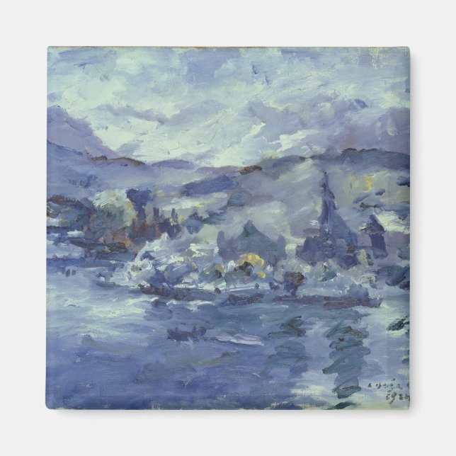 Eftermiddagen Sjö Lucerne, 1924 Magnet (Framsidan)
