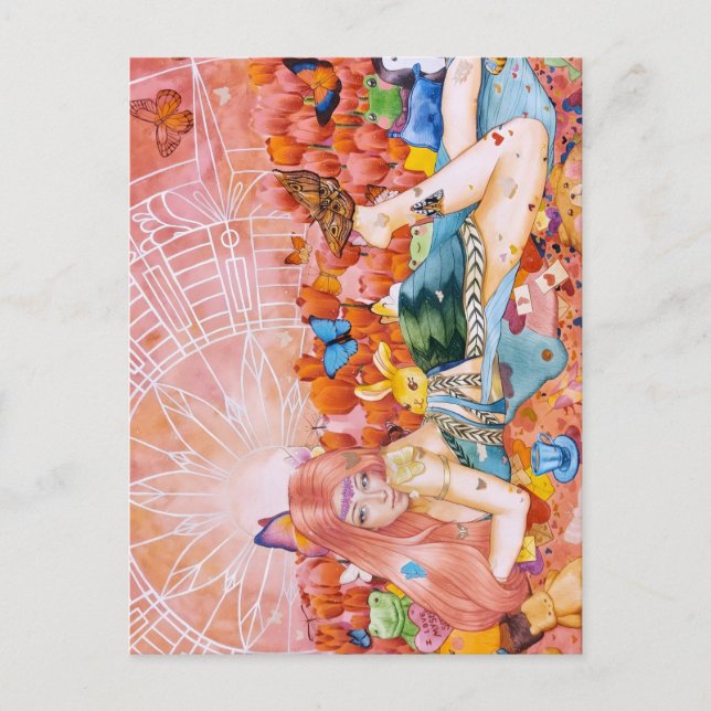 Eftermiddagen Vykort (Framsida)