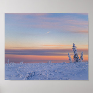Eftermiddagsglöd Poster
