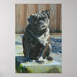 Eftermiddagskontemplat Poster