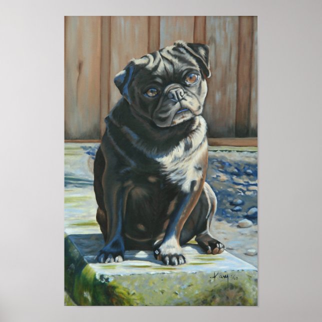 Eftermiddagskontemplat Poster (Framsidan)