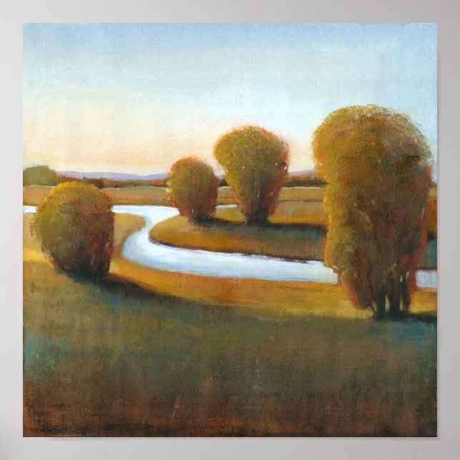 Eftermiddagsljus V Poster (Framsidan)