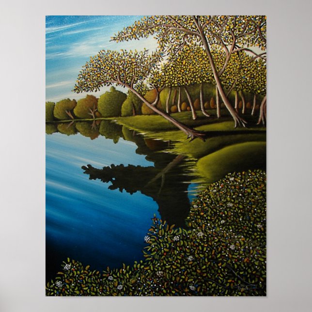 "Eftermiddagspressioner" Poster (Framsidan)