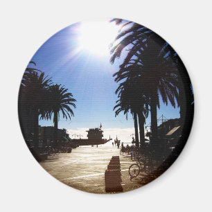 Eftermiddagstid i Hermosa Beach Magnet