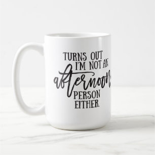 Eftermiddagstid Person Humor Typografi Kaffemugg