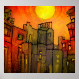 Eftermiddagstid Poster