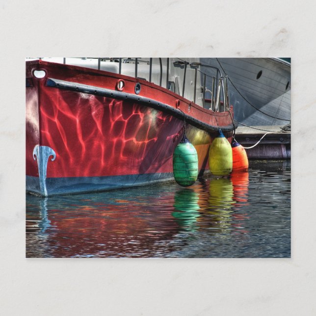 Eftermiddagstid Reflexioner Vykort (Framsida)