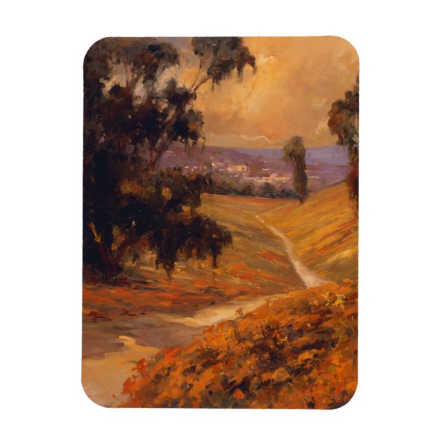 Eftermiddagstid Walk II Magnet (Vertikal)