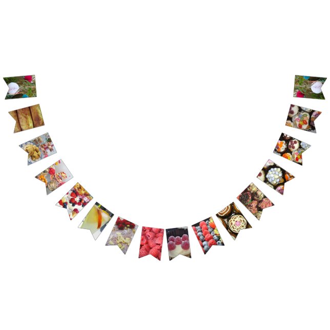 EftermiddagTeaBunting/baner Vimplar (Alla)