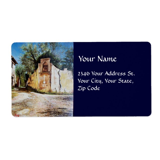 EFTERMIDDON I RIMAGGIO / Toscanvy Fraktsedel (Framsidan)