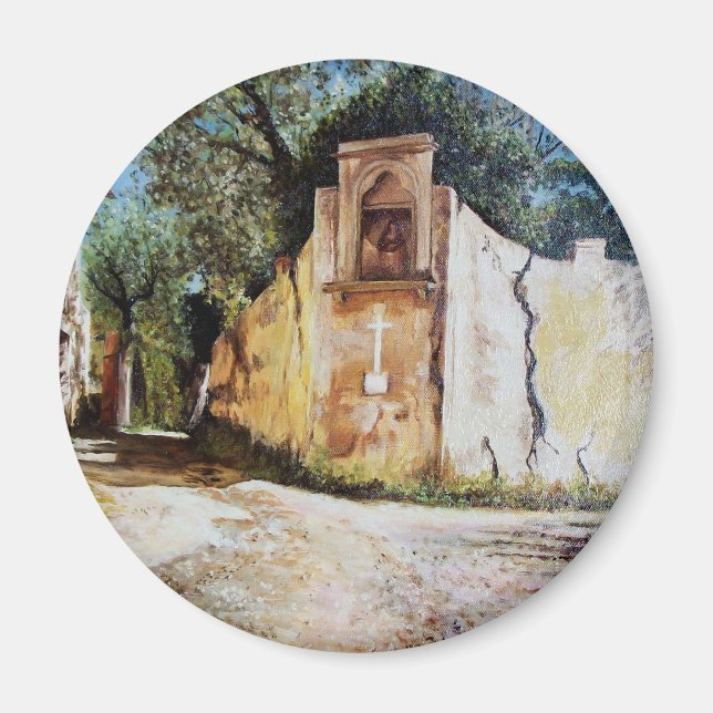 EFTERMIDDON I RIMAGGIO / Toscanvy Magnet (Framsidan)