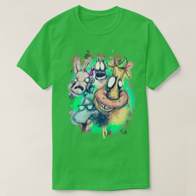 Eftermoderna liv t shirt (Design framsida)