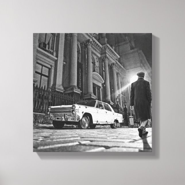 Eftermörkt Canvastryck (Framsida)