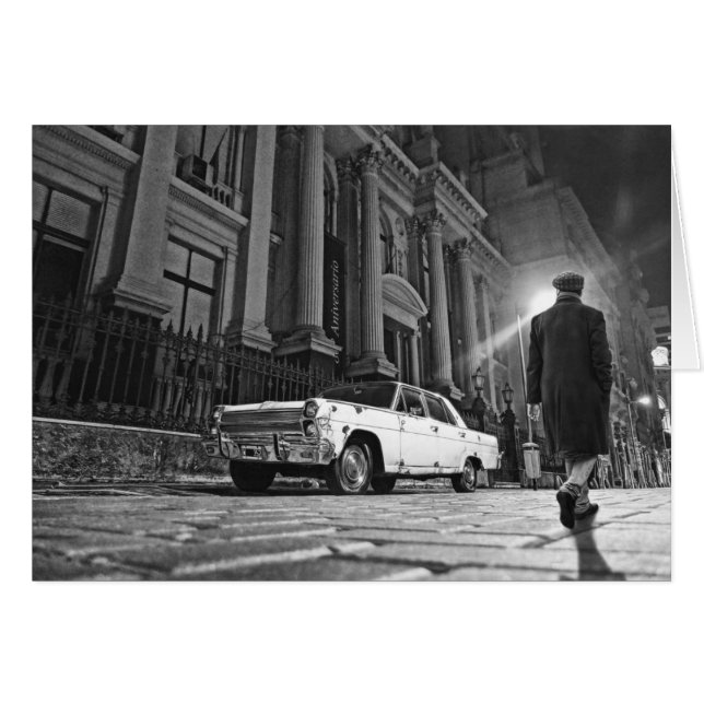 Eftermörkt Hälsningskort (Framsidan Horizontal)