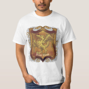 Efternamn för Dragon Quest Shield T Shirt