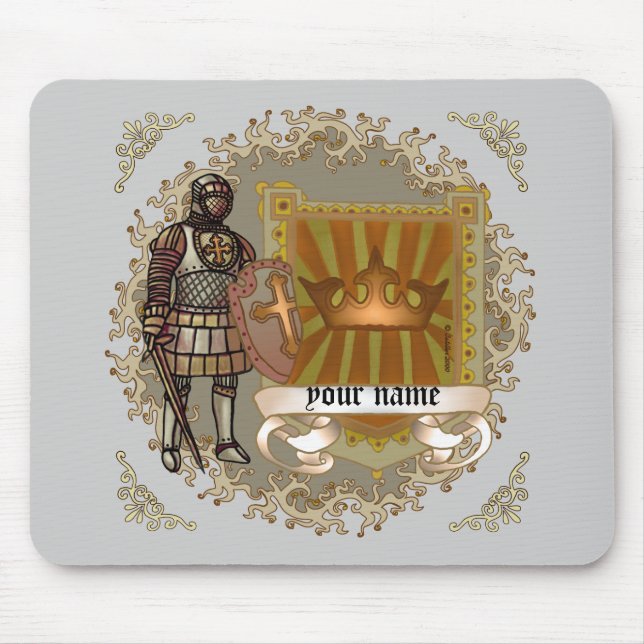 Efternamn för Family Crest Shield Musmatta (Framsidan)