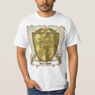 Efternamn för lejon skyddsklass t shirt