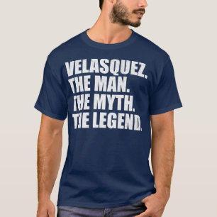 Efternamn för Velasquez-familjen namn Velasquez T Shirt