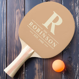 Efternamn & Initial Peach Kiss Pingisracket