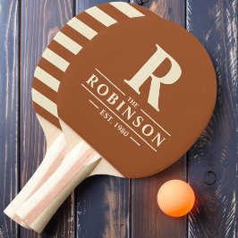 Efternamn & Initial Polo Desert Sun Pingisracket