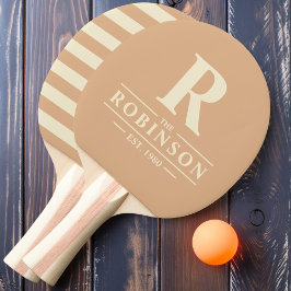 Efternamn & Initial Polo Peach Kiss Pingisracket