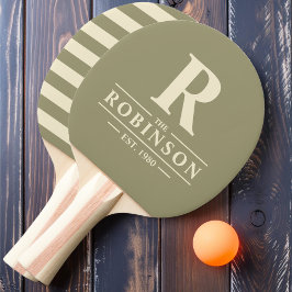 Efternamn & Initial Polo Sage Meadow Pingisracket