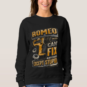 Efternamn Romeo kan åtgärda allt utom dumheter T Shirt