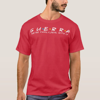 Efternamnet Guerra för familjen Guerra Efternamn G T Shirt