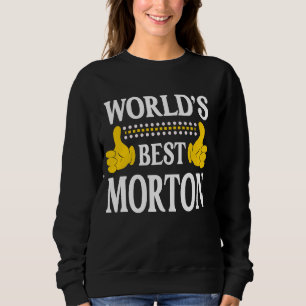 Efternamnsfamiljen i Morton Efternamn World's Best T Shirt