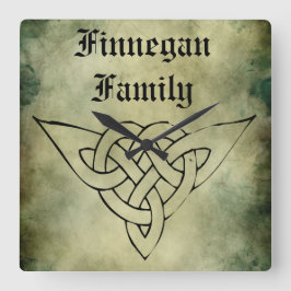 Efternamnsklocka för den elaka symbolen fyrkantig klocka