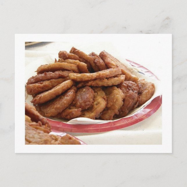 Efterrätt från Thailand Vykort (Framsida)