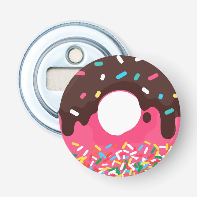 Efterrätt, Rainbow Sprinkle Munk, Munk Flasköppnare (Framsidan)