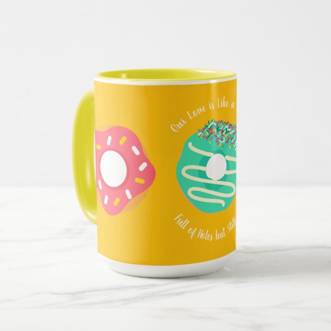 Efterrätt, söta munkar, munkar, söt, modern mugg (Framsida vänster)