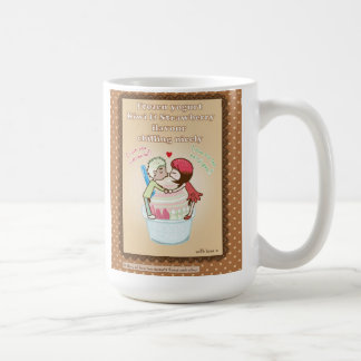 efterrättälskare kaffemugg
