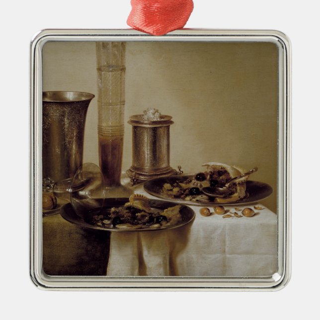 Efterrätten, 1637 julgransprydnad metall (Framsidan)
