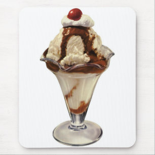 Efterrätter för Sundae för glass för Musmatta