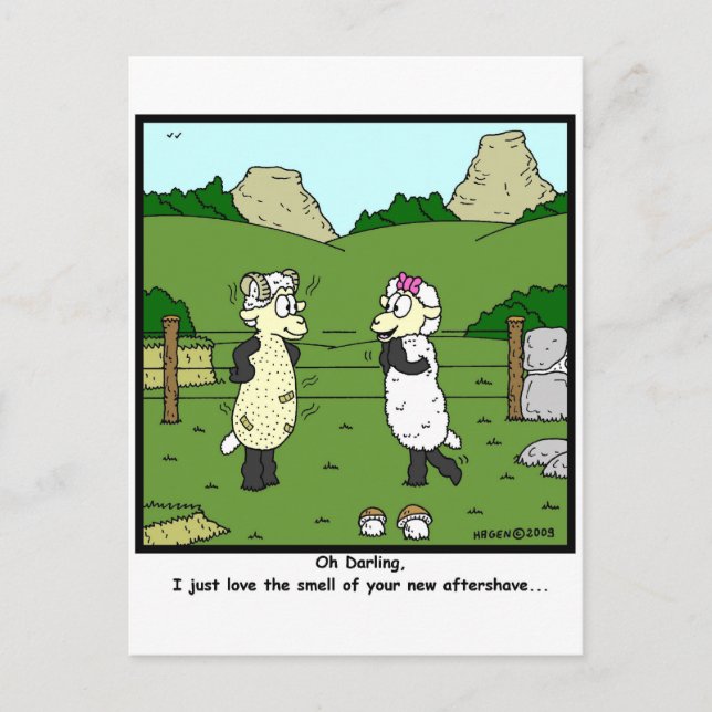 Eftershave Vykort (Framsida)