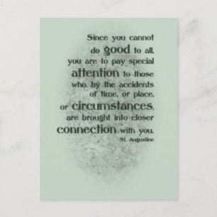 Eftersom du inte kan göra bra till alla vykort